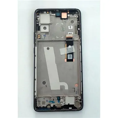 Pantalla lcd para Motorola Moto Edge 30 XT2203 5D68C20584 mas tactil negro mas marco azul marino Service Pack