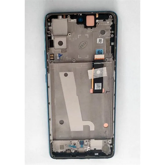 Pantalla lcd para Motorola Moto Edge 30 XT2203 5D68C20585 mas tactil negro mas marco azul claro Service Pack