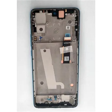 Pantalla lcd para Motorola Moto Edge 30 XT2203 5D68C20585 mas tactil negro mas marco azul claro Service Pack