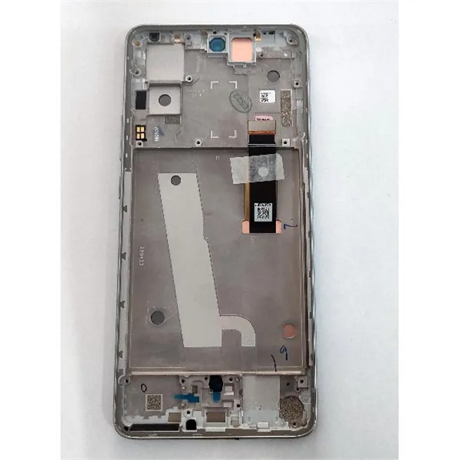 Pantalla lcd para Motorola Moto Edge 30 XT2203 5D68C20586 mas tactil negro mas marco plata Service Pack