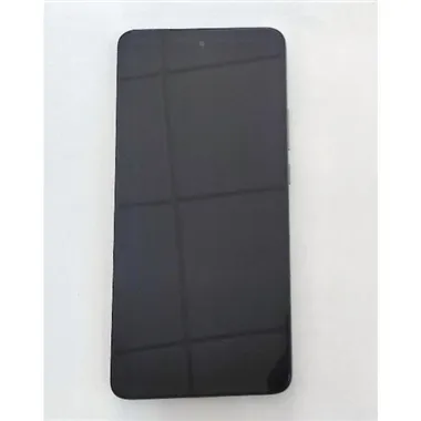 Pantalla lcd para Motorola Moto Edge 30 XT2203 5D68C20586 mas tactil negro mas marco plata Service Pack