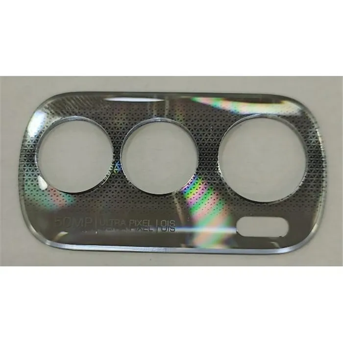 Lente de camara plateada para Motorola MOTO Edge 30 XT2003 calidad premium