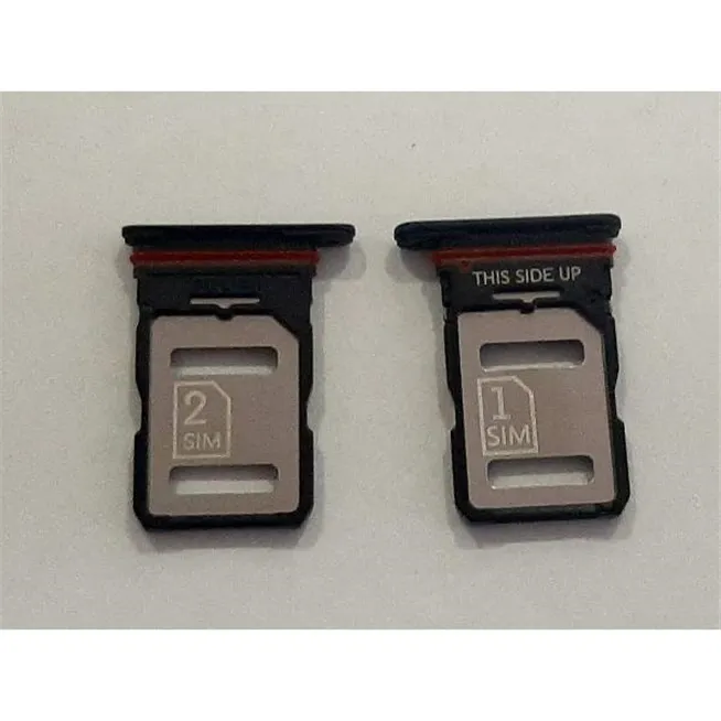 Soporte o bandeja dual sim azul para Motorola Moto Edge 30 XT2203 calidad premium