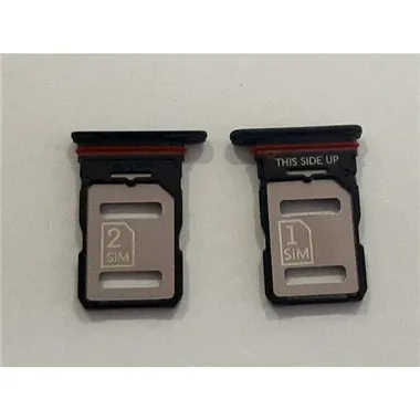 Soporte o bandeja dual sim azul para Motorola Moto Edge 30 XT2203 calidad premium