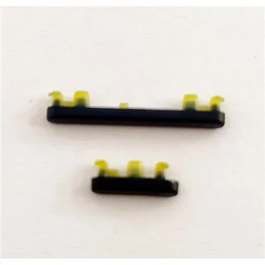 Set 2 botones gris para Motorola Moto Edge 30 XT2203 calidad premium