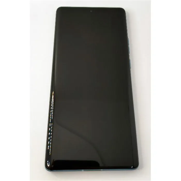 Pantalla lcd para Motorola Edge 40 Pro mas tactil negro con marco azul calidad premium