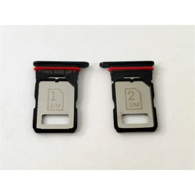 Soporte o bandeja sim negro Dual sim para Motorola Edge 40 Pro calidad premium