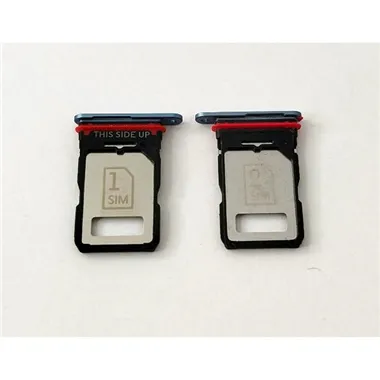 Soporte o bandeja sim azul Dual sim para Motorola Edge 40 Pro calidad premium