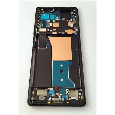 Pantalla lcd para Motorola Edge 40 Pro mas tactil negro con marco negro calidad premium