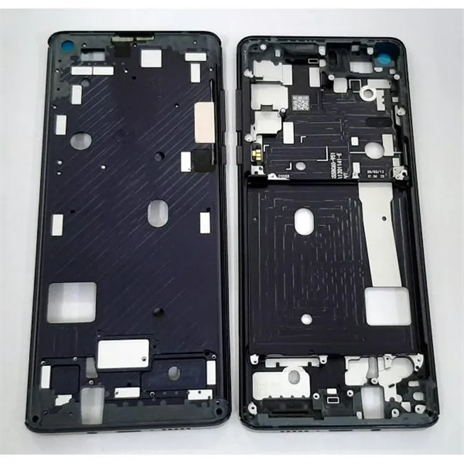 Carcasa central o marco negro para Motorola Moto Edge calidad premium