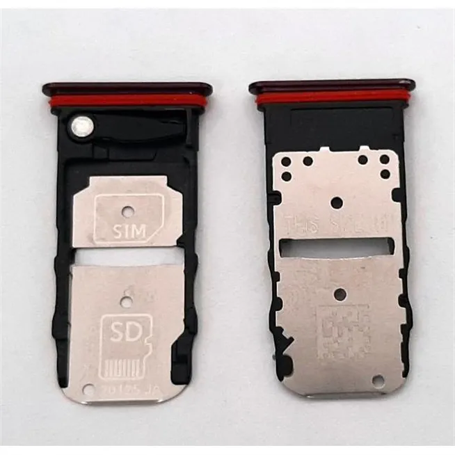 Soporte o bandeja dual sim purpura para Motorola Moto Edge calidad premium
