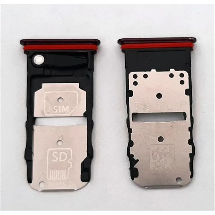 Soporte o bandeja dual sim purpura para Motorola Moto Edge calidad premium