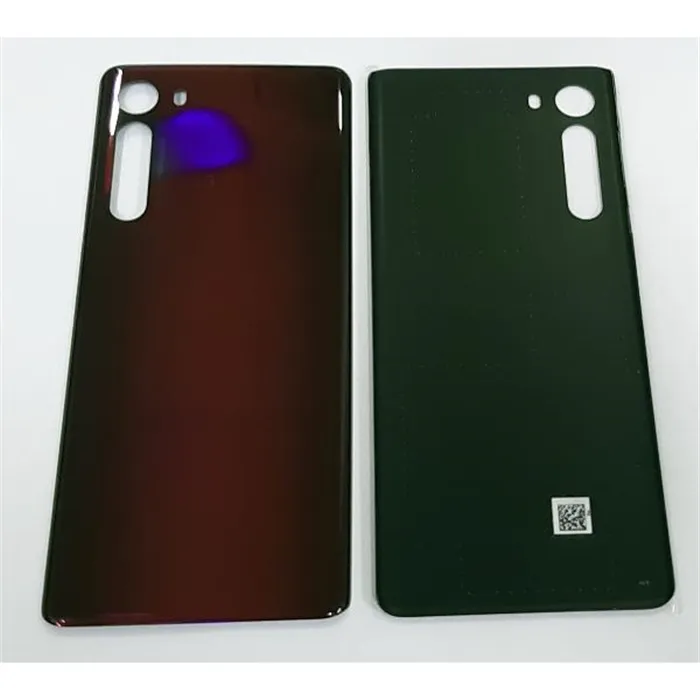 Tapa trasera o tapa bateria roja para Motorola Moto Edge