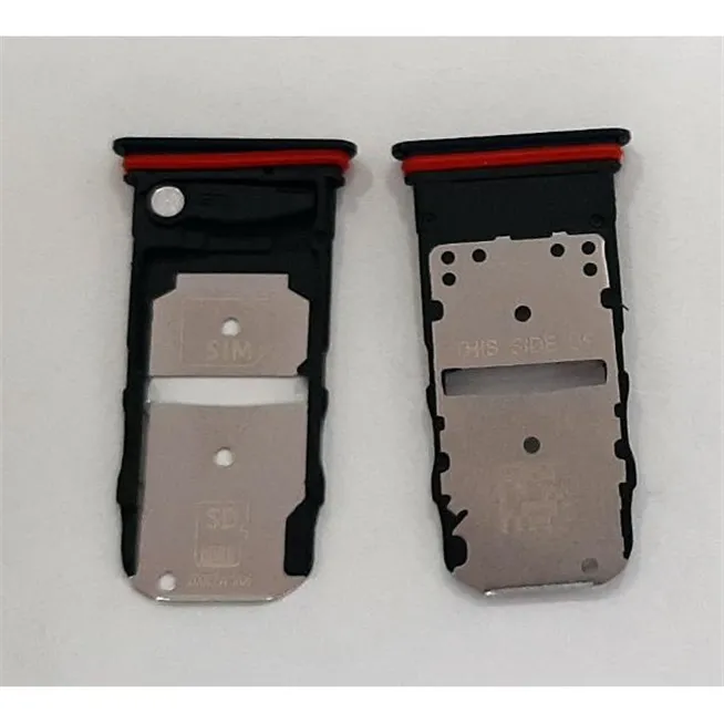 Soporte o bandeja dual sim azul para Motorola Moto Edge calidad premium