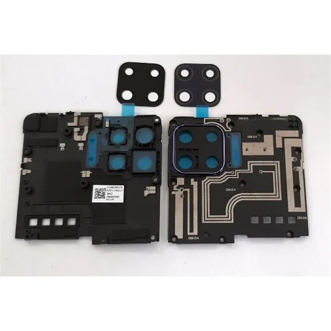 Carcasa trasera sujecion para Motorola Moto G 5G Plus mas cubierta camara azul mas antena calidad premium