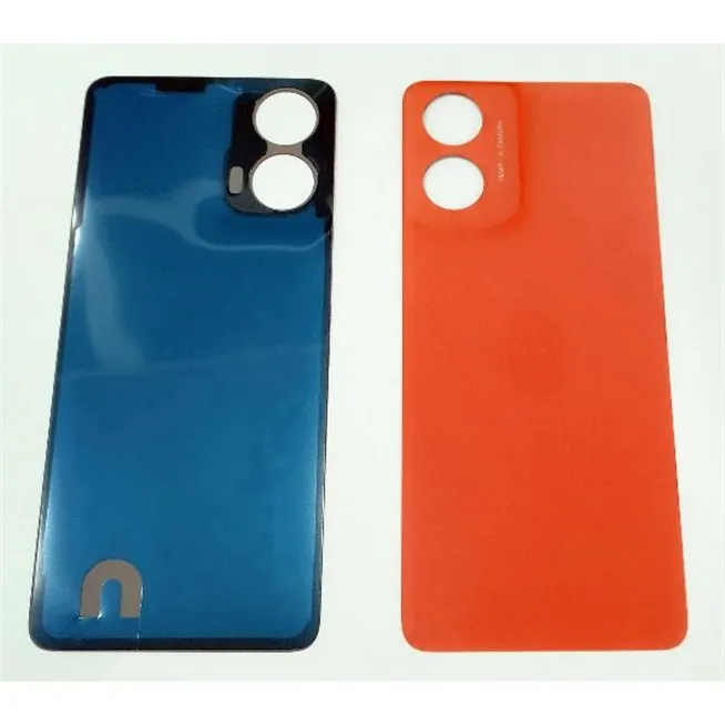Tapa trasera o tapa bateria roja para Motorola Moto G04 
