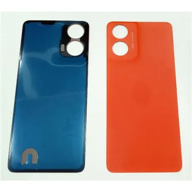Tapa trasera o tapa bateria roja para Motorola Moto G04 
