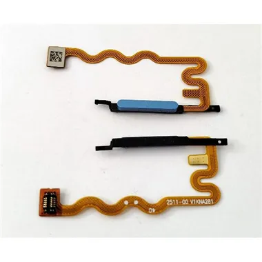 Flex sensor de huella azul para Motorola Moto G04 calidad premium