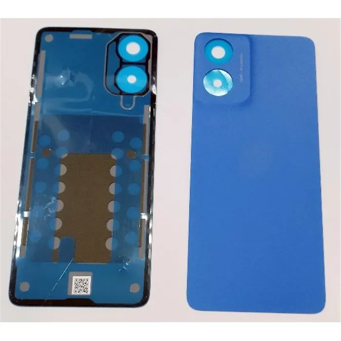 Tapa trasera o tapa bateria azul para Motorola Moto G04 