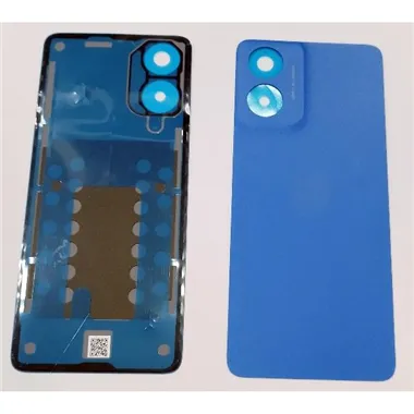 Tapa trasera o tapa bateria azul para Motorola Moto G04 