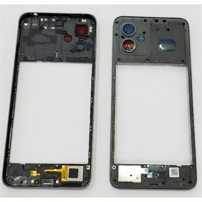 Carcasa o marco central gris para Motorola Moto G04 