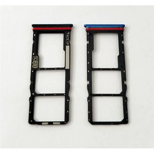 Soporte o bandeja sim azul Dual sim para Motorola Moto G04s calidad premium