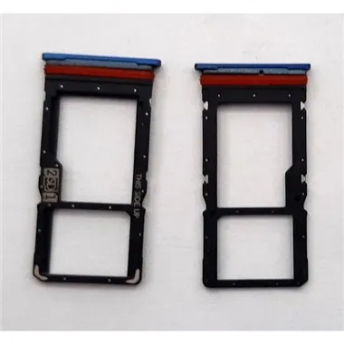 Soporte o bandeja dual sim azul para Motorola Moto G100 calidad premium