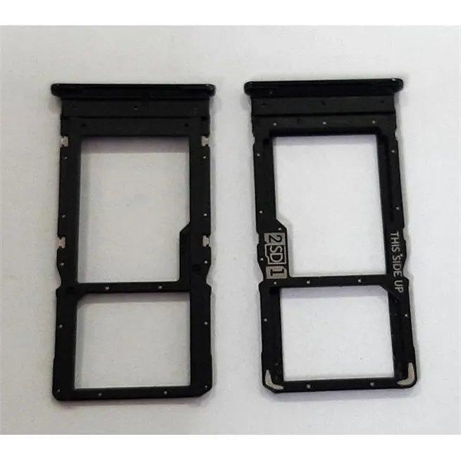 Soporte o bandeja dual sim negra para Motorola Moto G100 calidad premium