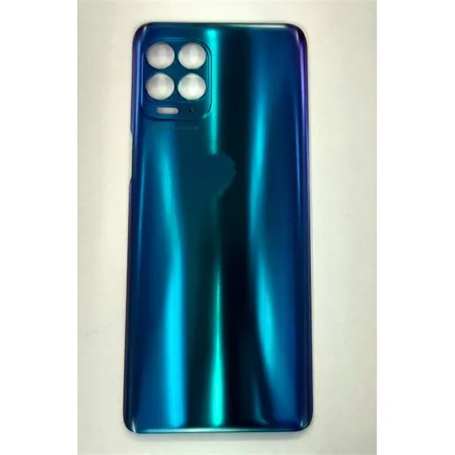 Tapa trasera o tapa bateria azul verde para Motorola Moto G100