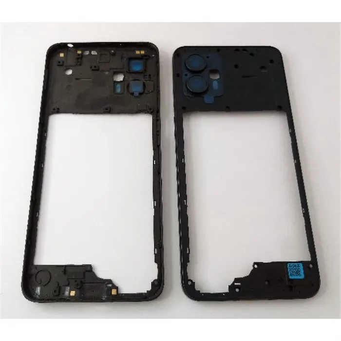 Carcasa trasera o marco negro para Motorola Moto G13 XT2331-3 calidad premium