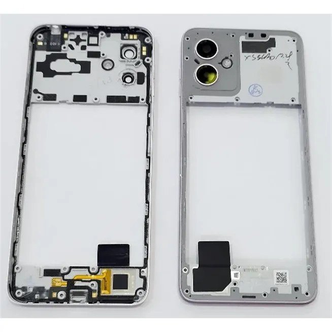 Carcasa o marco central blanco para Motorola Moto G14