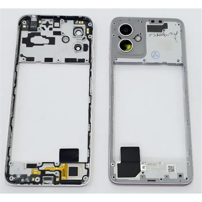 Carcasa o marco central blanco para Motorola Moto G14