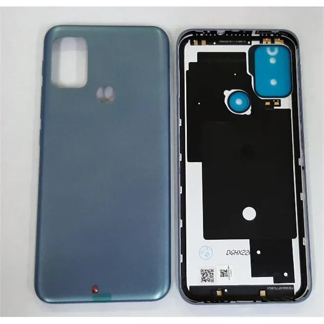 Tapa trasera o tapa bateria azul para moto g20