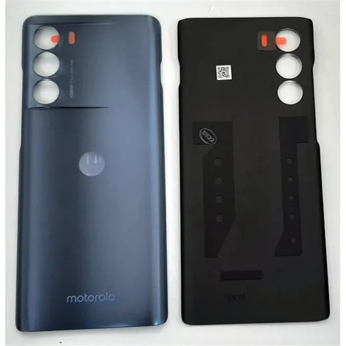 Tapa trasera o tapa bateria azul oscuro para Motorola Moto G200 5S58C20087 Service Pack