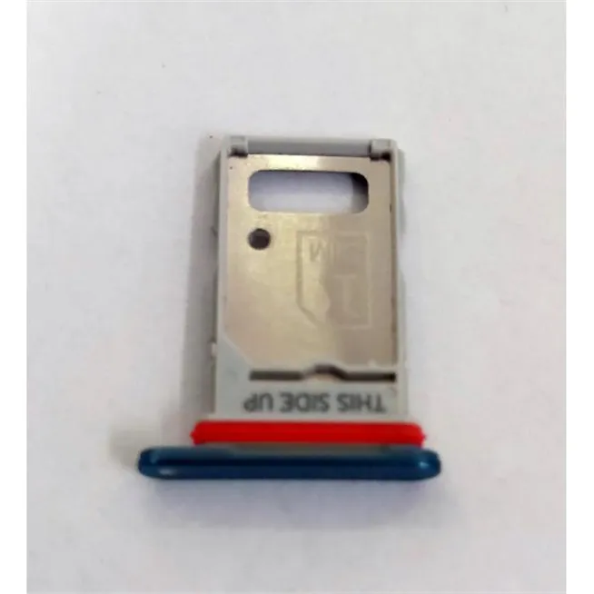 Soporte o bandeja dual sim azul claro para Motorola Moto G200 5G XT2175 calidad premium