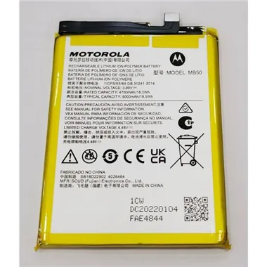 Bateria MB50 5000mAh para Motorola Moto G200 5G SB18D10749 Service Pack