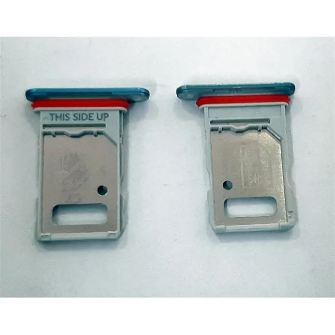 Soporte o bandeja dual sim azul para Motorola Moto G200 5G XT2175 calidad premium