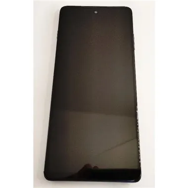 Pantalla LCD para Motorola Moto G200 5G XT2175 mas tactil negro mas marco azul oscuro calidad premium