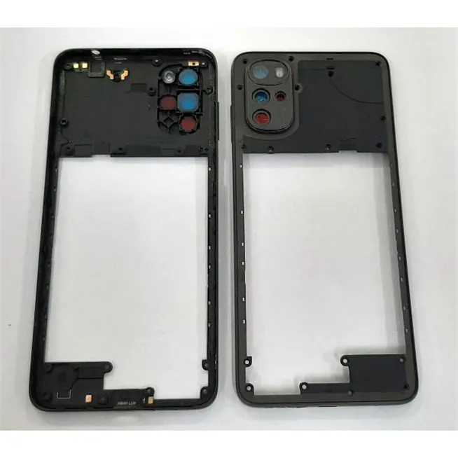 Carcasa central o marco negro para Motorola Moto G22 XT2231 calidad premium