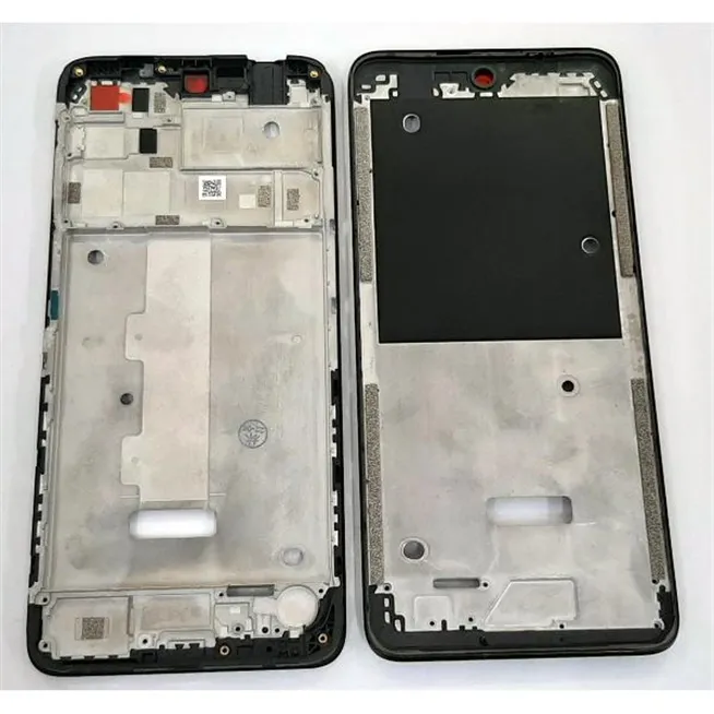 Carcasa central o marco negro para Motorola Moto G22 calidad premium