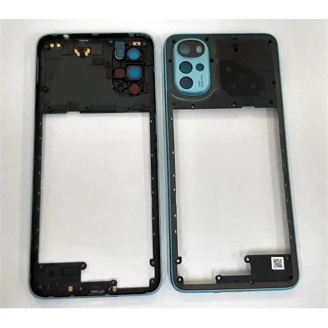 Carcasa trasera o marco azul para Motorola Moto G22 XT2231 calidad premium