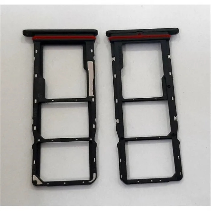 Soporte o bandeja dual sim negra para Motorola Moto G22 XT2231 calidad premium