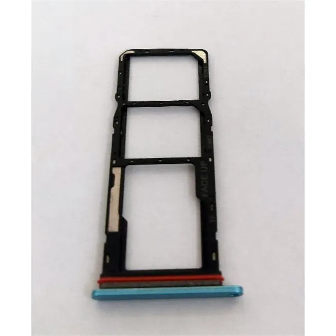 Soporte o bandeja dual sim azul para Motorola Moto G22 XT2231 calidad premium