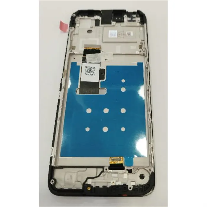 Pantalla Lcd mas unidad tactil mas tapa frontal negra 5D68C22318 para Motorola Moto G13 Service Pack