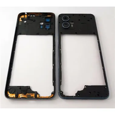 Carcasa central o marco azul para Motorola Moto G23 
