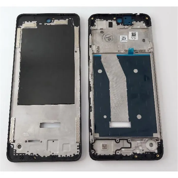 Carcasa o marco frontal negro para Motorola Moto G24 4G 