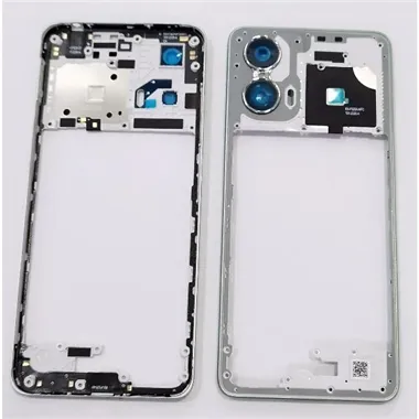 Carcasa o marco central verde para Motorola Moto G24 4G
