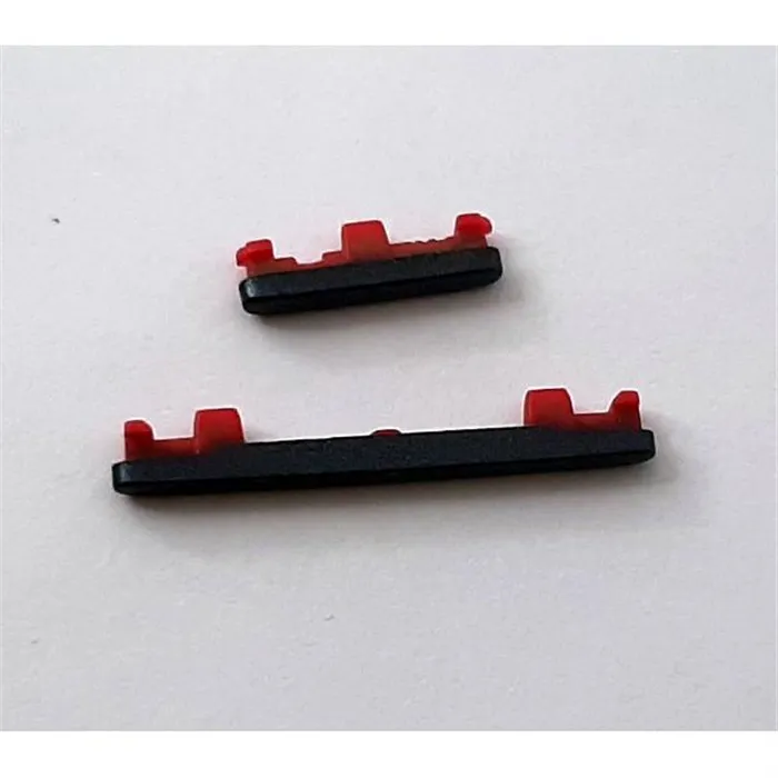 Set 2 botones negros para  Motorola Moto G31 XT2173-3 calidad premium