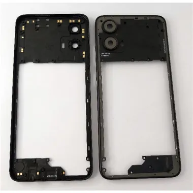 Carcasa central o marco negro para Motorola Moto G34 5G