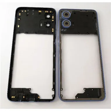 Carcasa central o marco azul para Motorola Moto G34 5G